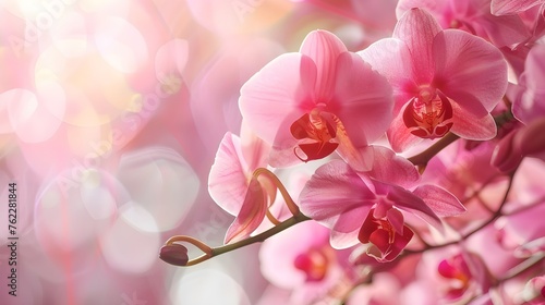 Beautiful pink orchid - phalaenopsis