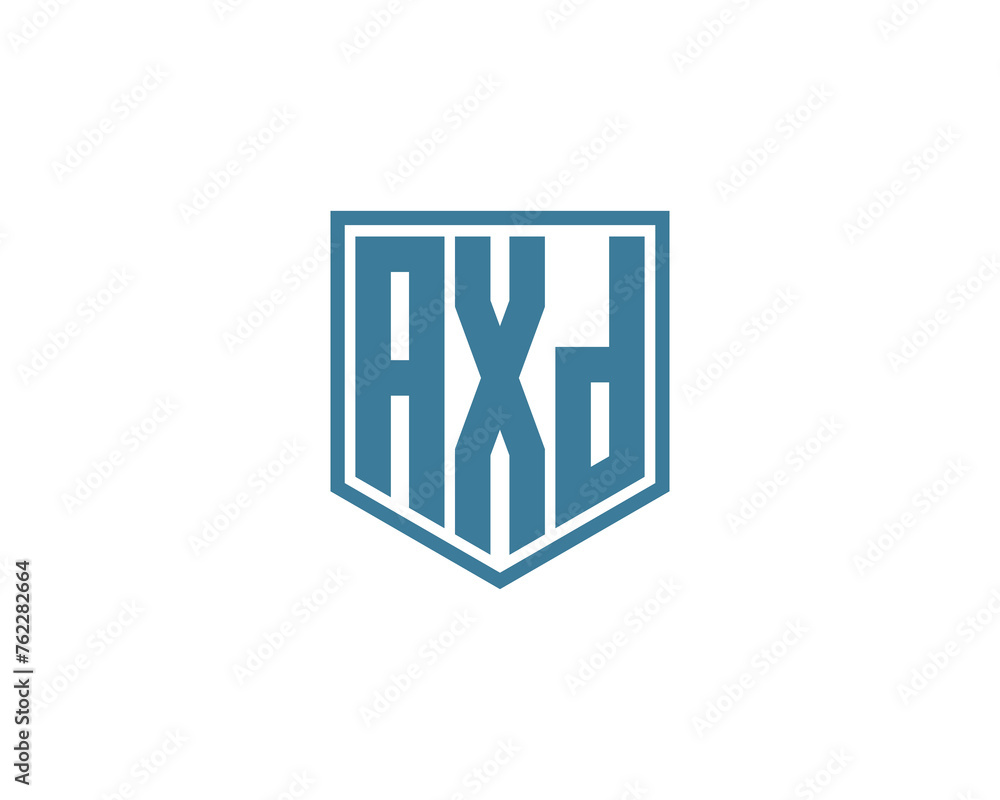 AXD logo design vector template AXD logo design vector template