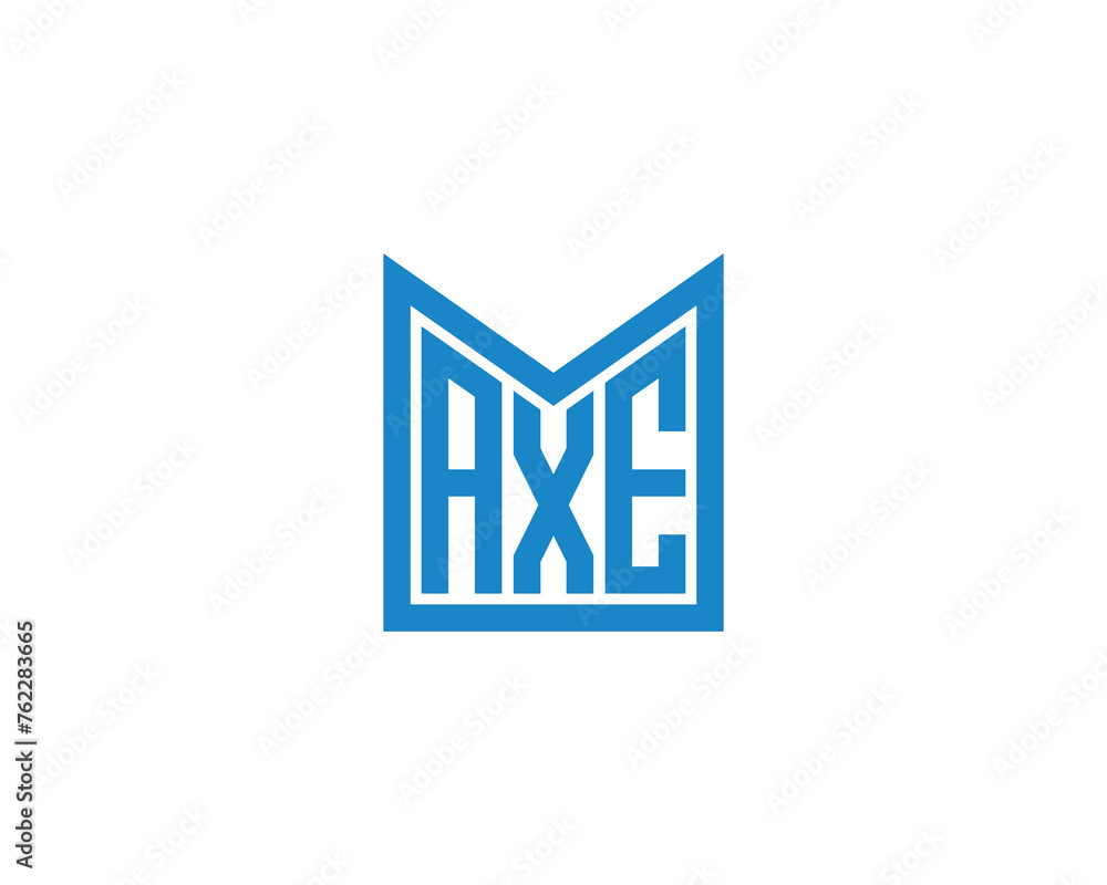 AXE logo design vector template AXE logo design vector template