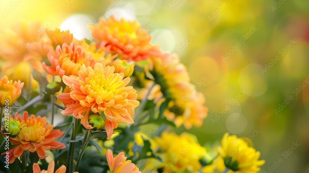 bouquet of beautiful chrysanthemum flowers outdoors bouquet of beautiful chrysanthemum flowers outdoors