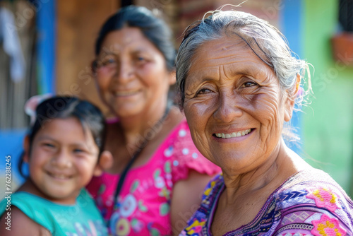 Happy Mexican Faces on Mother s Day