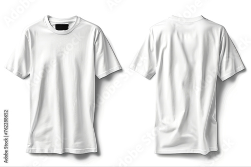 Clean Canvas White T-Shirt Mockup for Versatile Apparel Designs