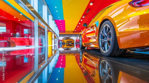 Luxury car showroom © Aleksandra