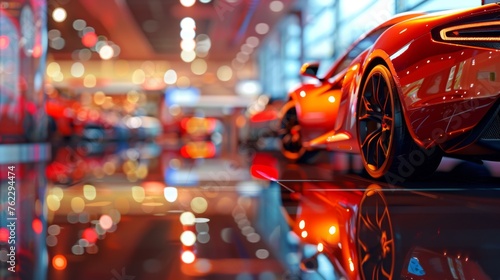 Luxury car showroom © Aleksandra
