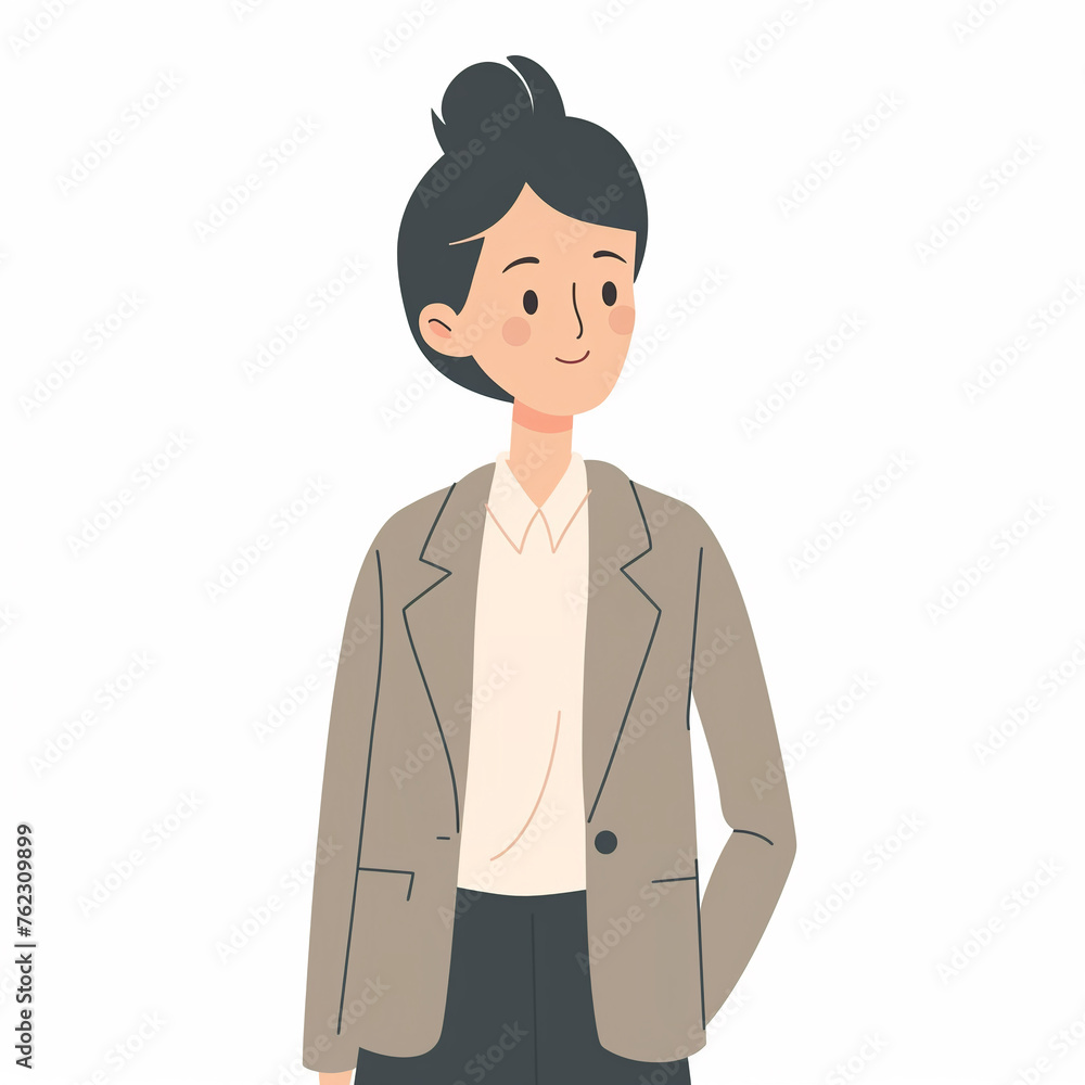 illustration of successful woman, businesswoman dressed in a business suit, isolated flat vector modern business illustration, full of success and motivation illustration of successful woman, businesswoman dressed in a business suit, isolated flat vector modern business illustration, full of success and motivation