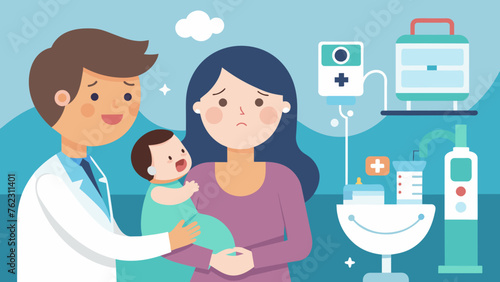 Tears of overwhelming happiness streamed down the mothers as she gazed at her husband and their little bundle of joy for the first time