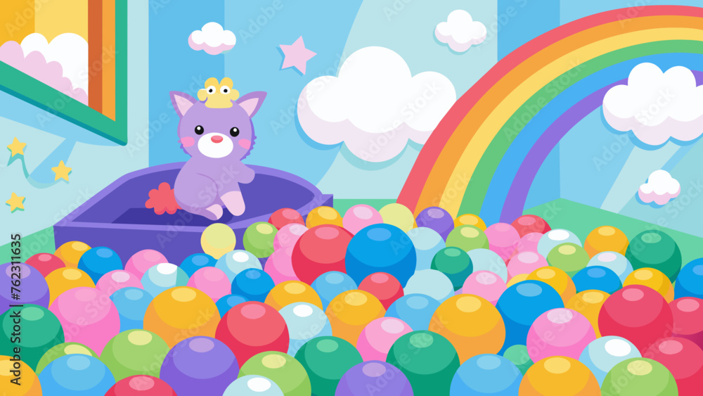 The hospitals playroom is a paradise for young patients complete with a rainbowcolored ball pit and largerthanlife stuffed animals in every The hospitals playroom is a paradise for young patients complete with a rainbowcolored ball pit and largerthanlife stuffed animals in every