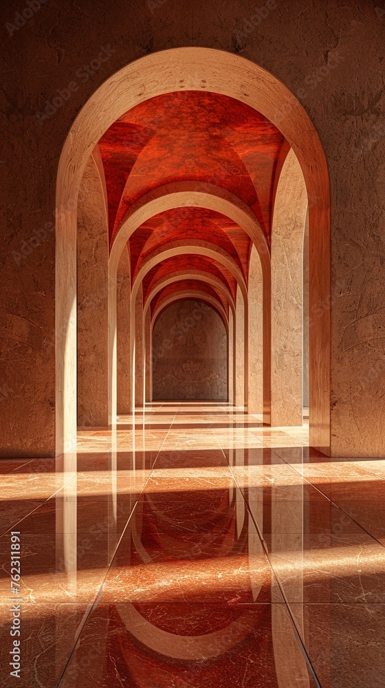 Obraz premium 3D render Lighting effect