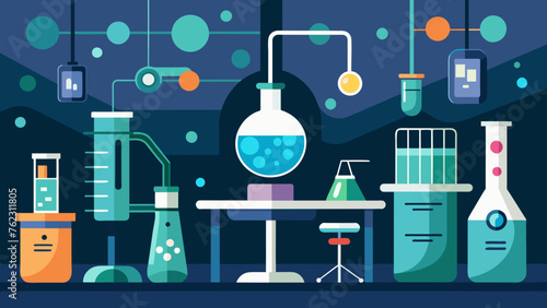 A serene and sterile space where tingedge research is conducted utilizing the latest technology and techniques to develop innovative treatments