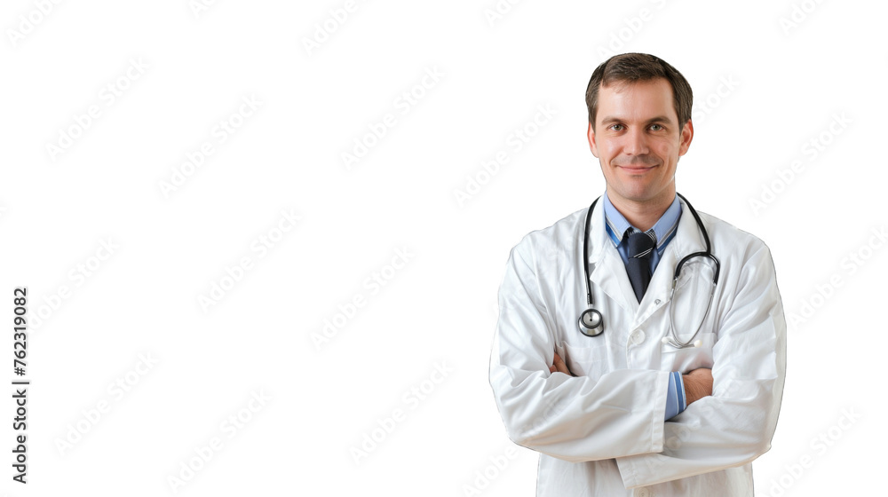 Cheerful mature doctor posing and smiling at camera, healthcare and medicine. PNG file of isolated cutout object on transparent background. Cheerful mature doctor posing and smiling at camera, healthcare and medicine. PNG file of isolated cutout object on transparent background.