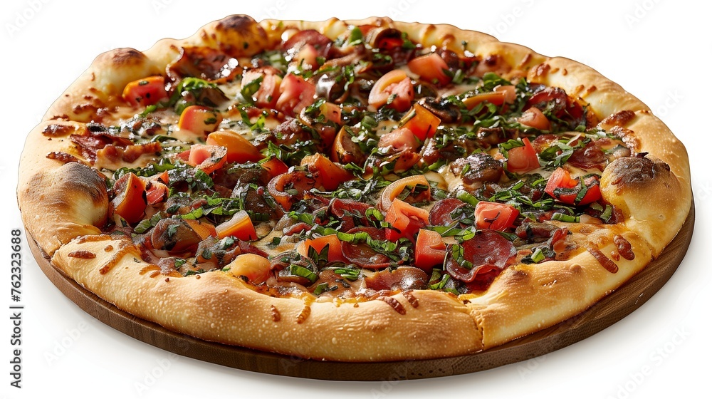 Pizza Food high-quality pizza of a mouthwatering pizza, focusing on texture, color, and presentation for food photography enthusiasts Pizza Food high-quality pizza of a mouthwatering pizza, focusing on texture, color, and presentation for food photography enthusiasts
