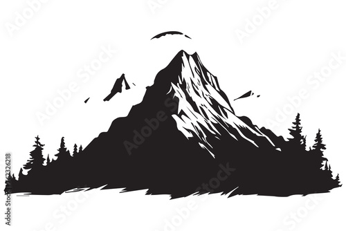 mountain silhouettes