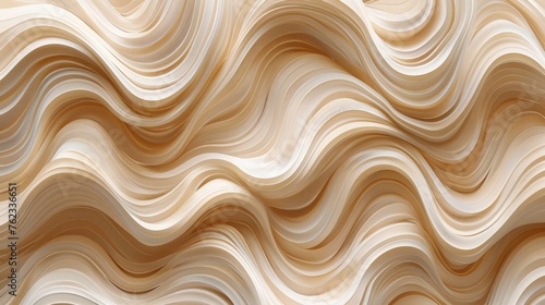 Organic natural beige brown color waving lines mushroom texture background