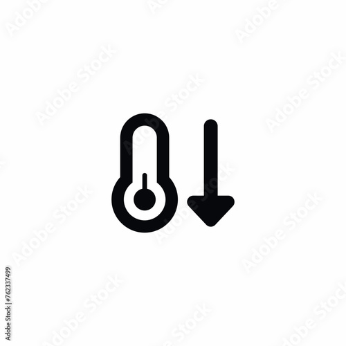 Temperature Decrease Cold Cool icon