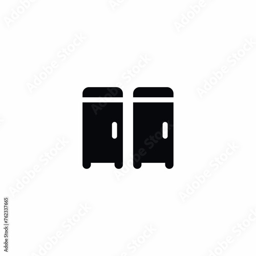 Mobile Portable Toilet Restroom icon