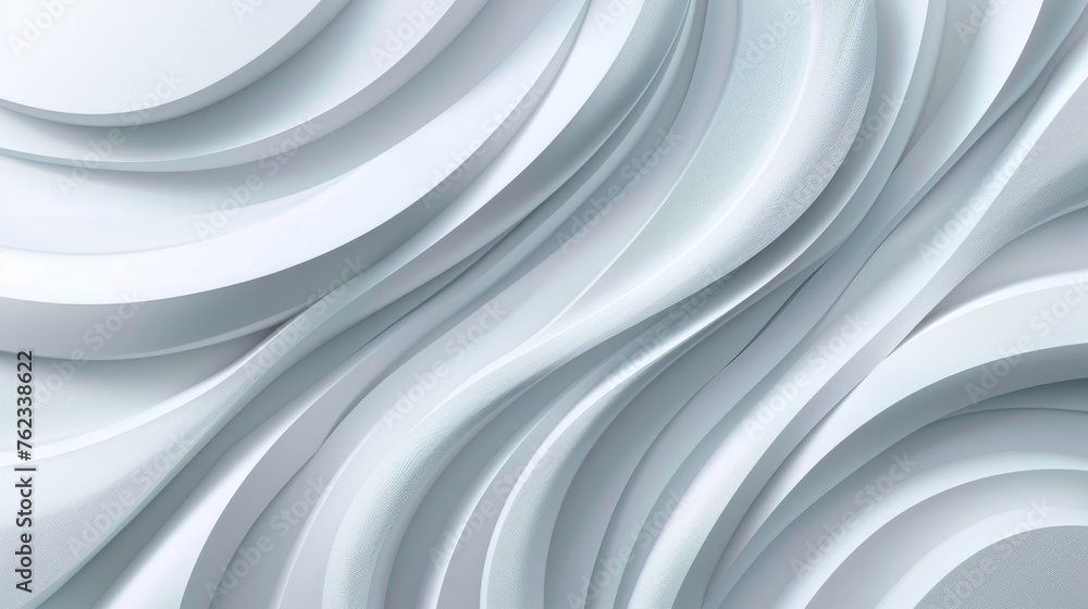 Modern background with wavy lines in white color Modern background with wavy lines in white color