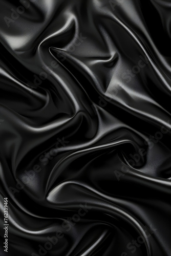 black silk satin fabric background