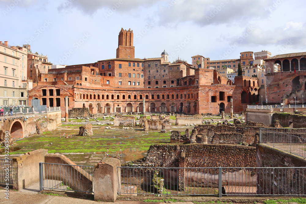 Trajan's Market in Rome, Italy	
