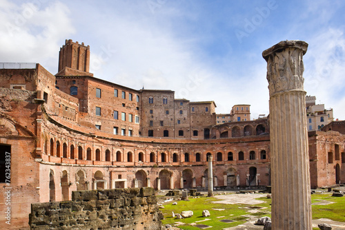 Trajan's Market in Rome, Italy 