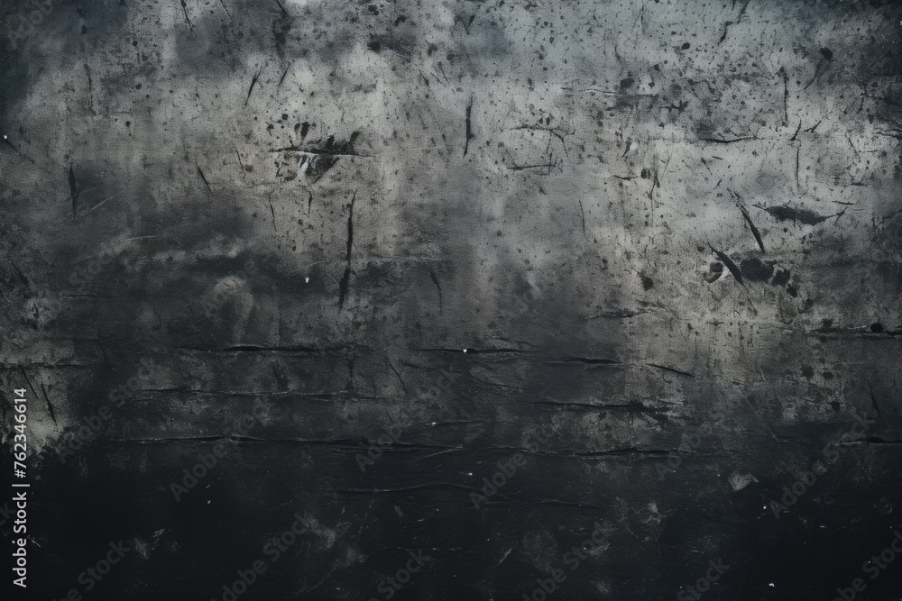 A black and white photo of a dirty wall texture, suitable for backgrounds and textures - obrazy, fototapety, plakaty 