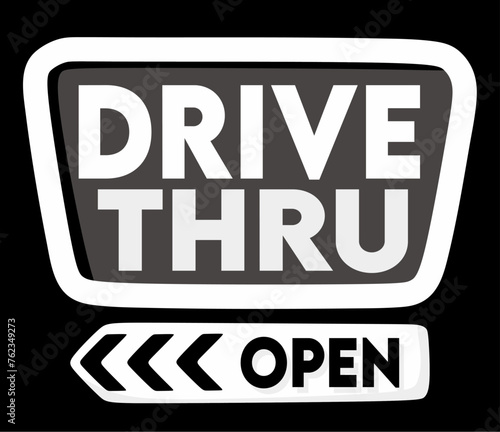 vintage open drive thru 24 hour