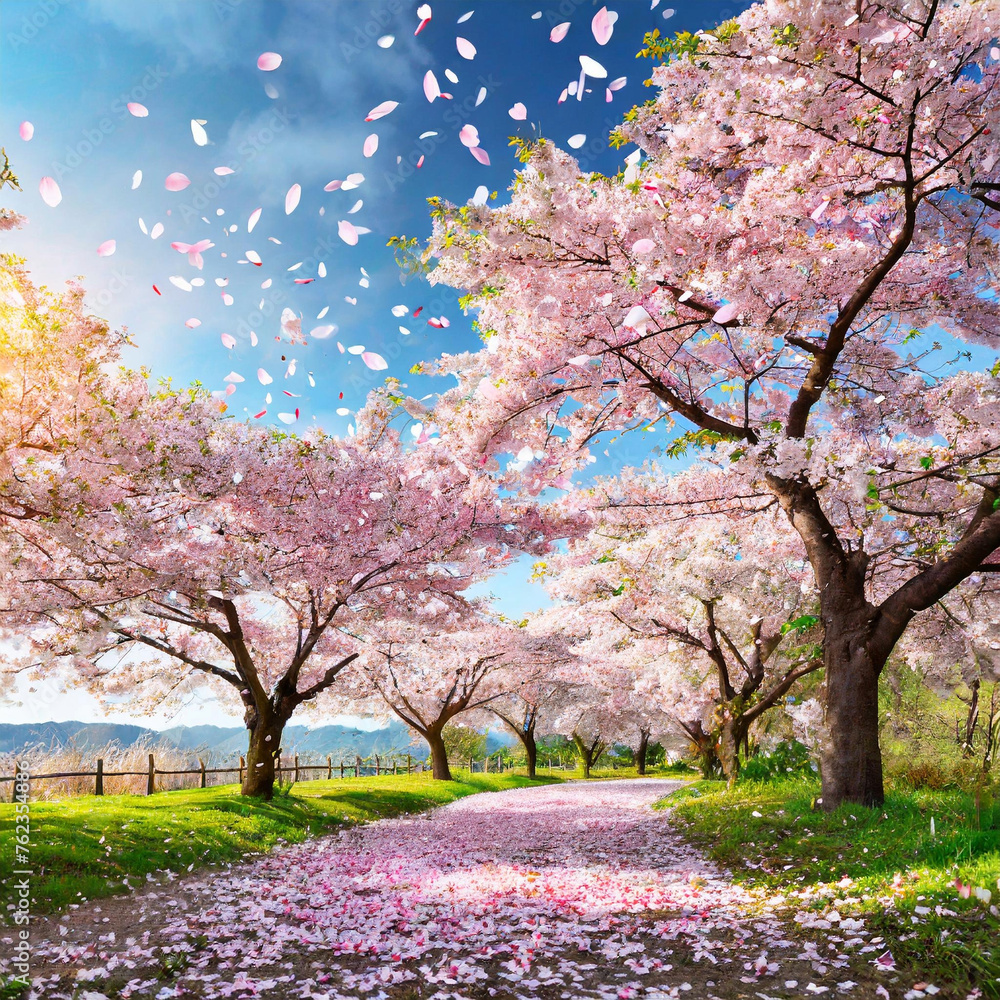 Obraz premium 벚꽃