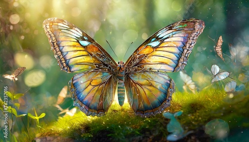 butterfly on a flower © Ümit