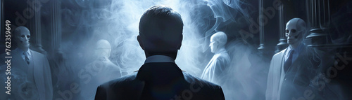 A business seminar for ghosts promises eternal wealth but when participants start suspecting fraud