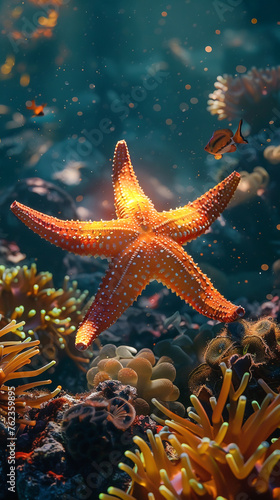 A starfish with the power to transform any food it touches into a new magical dish