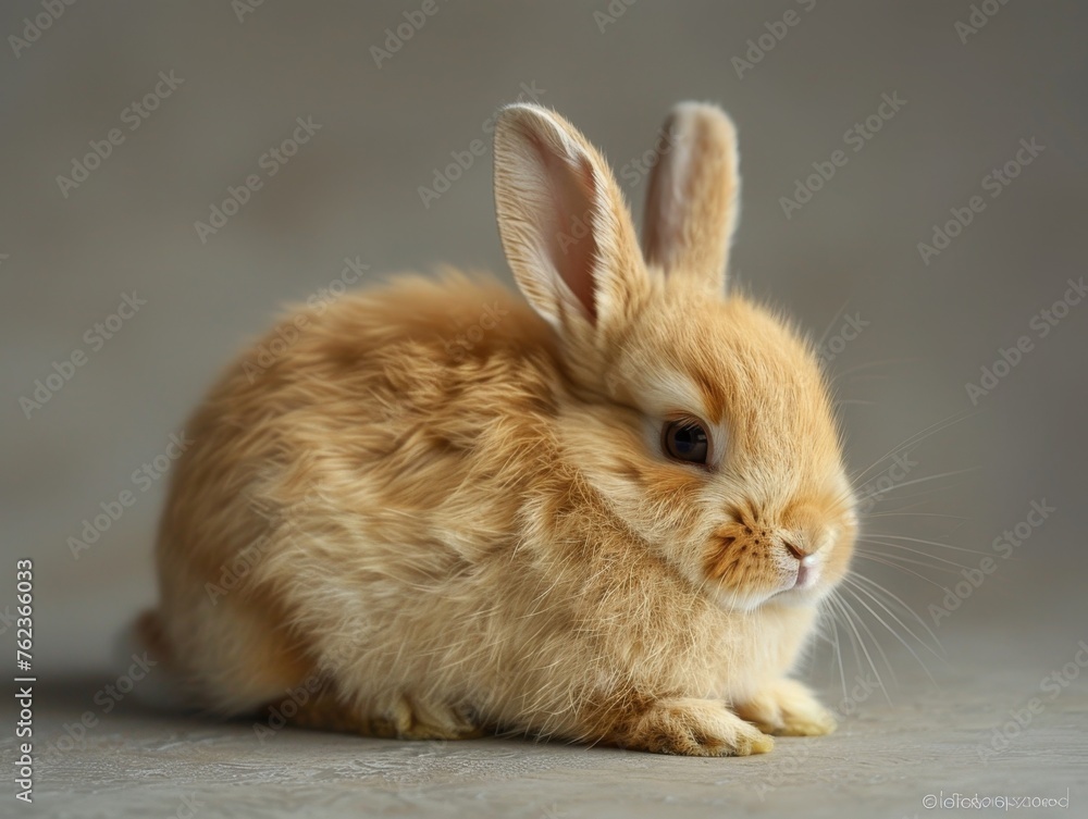 Obraz premium rabbit on the ground