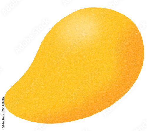 Mango - Hand Drawn Illustration of summer tropical fruit © Lineprint