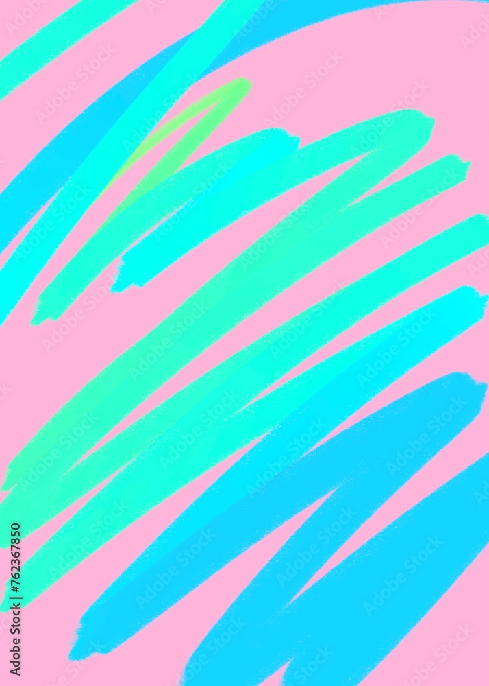 Bright neon gradient hand drawn lines pattern element background Bright neon gradient hand drawn lines pattern element background