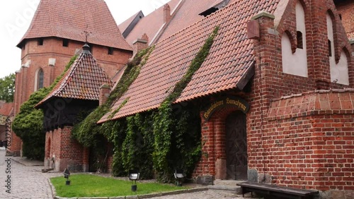 Castle of the Teutonic Order in Malbork, Poland photo