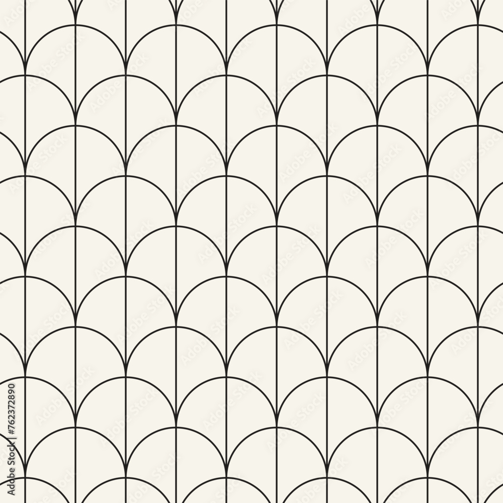 Vector seamless pattern. Repeating geometric elements. Stylish monochrome background design. Vector seamless pattern. Repeating geometric elements. Stylish monochrome background design.