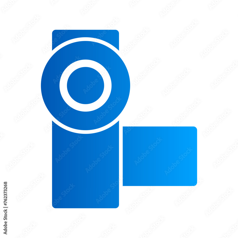 This is the Handycam icon from the gadget icon collection with an solid gradient style This is the Handycam icon from the gadget icon collection with an solid gradient style
