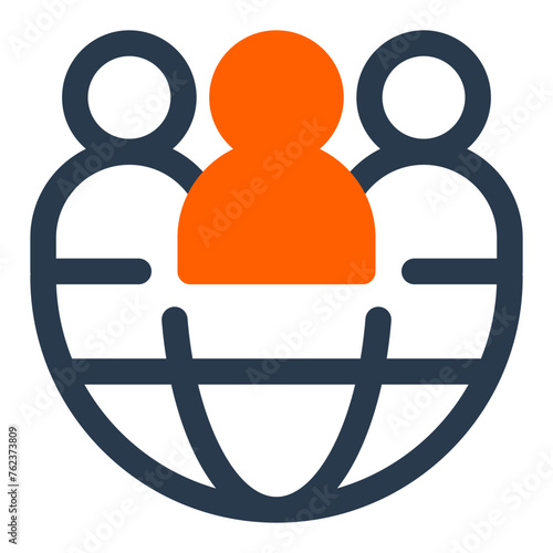 Diversity Advocacy Program Vector Icon Illustration
