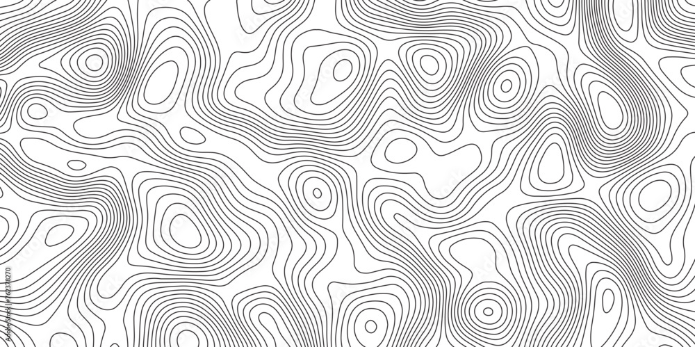 Topographic Map in Contour Line Light Topographic White seamless texture. Topography map pattern, Geographic curved, vector illustration. Topographic Map in Contour Line Light Topographic White seamless texture. Topography map pattern, Geographic curved, vector illustration.