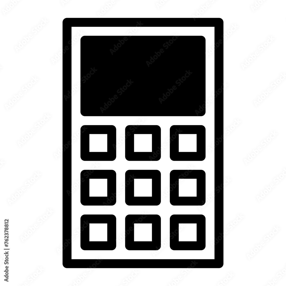 This is the Keypad icon from the gadget icon collection with an mixed style This is the Keypad icon from the gadget icon collection with an mixed style