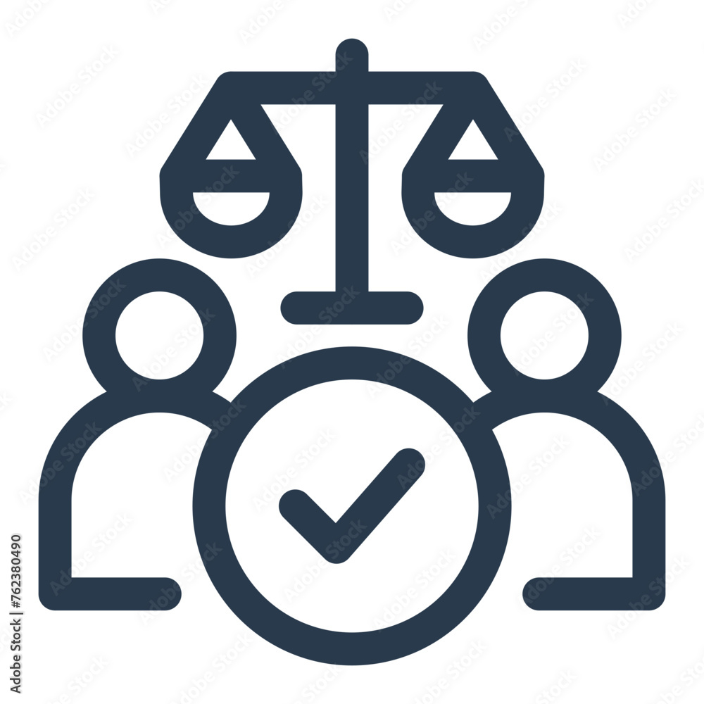 Social Justice Vector Icon Illustration Social Justice Vector Icon Illustration