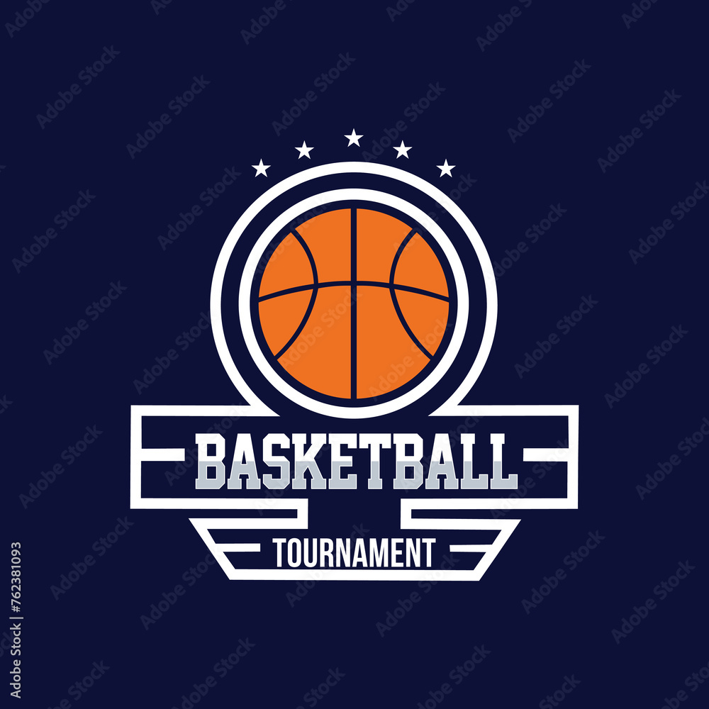 Basketball Logo, American Logo Sport