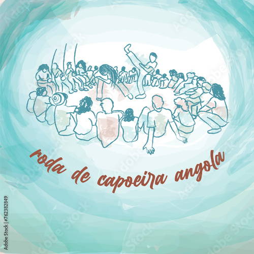 Roda Capoeira Angola Wheel