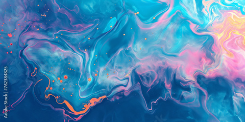 mix orange pink blue abstract marble painting fashion prints Natural backgrounds. Fluid art, textures, wallpapers.