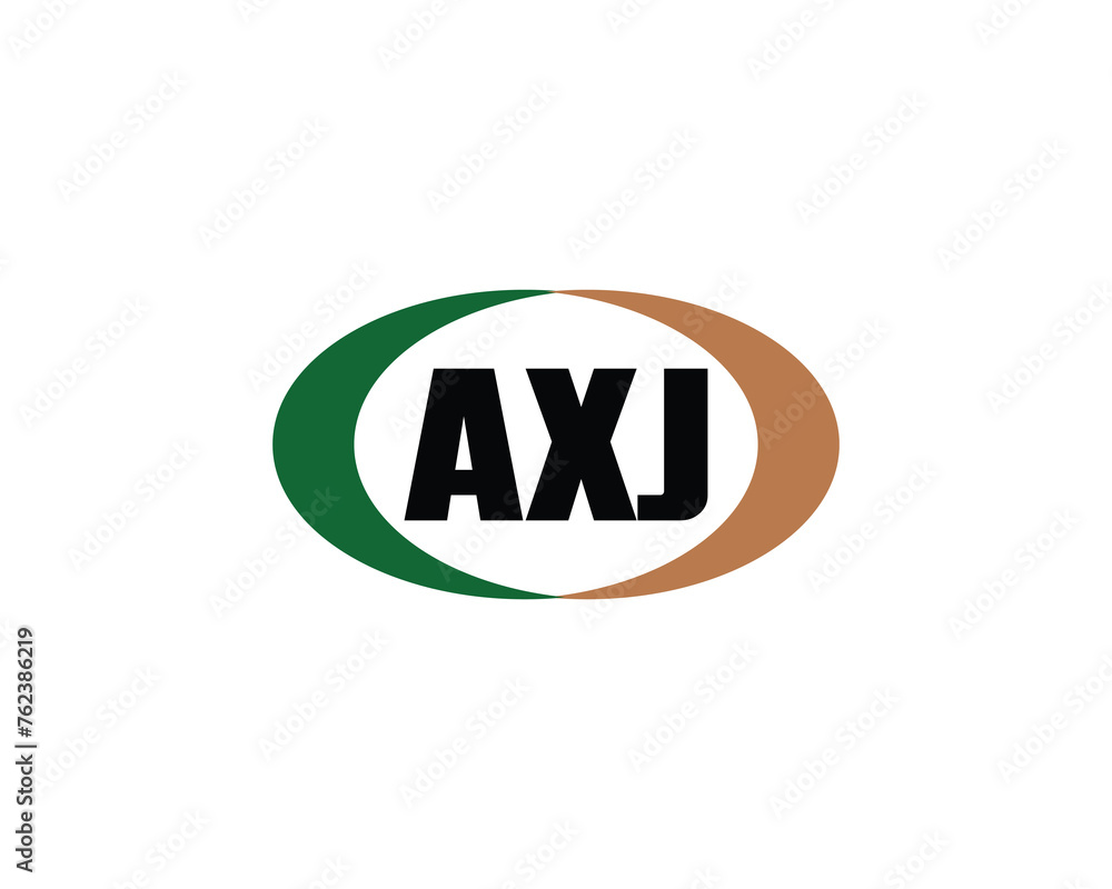 AXJ logo design vector template AXJ logo design vector template
