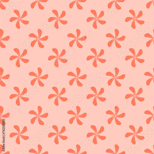 Wallpaper Mural Flower pattern design in nature concept Torontodigital.ca