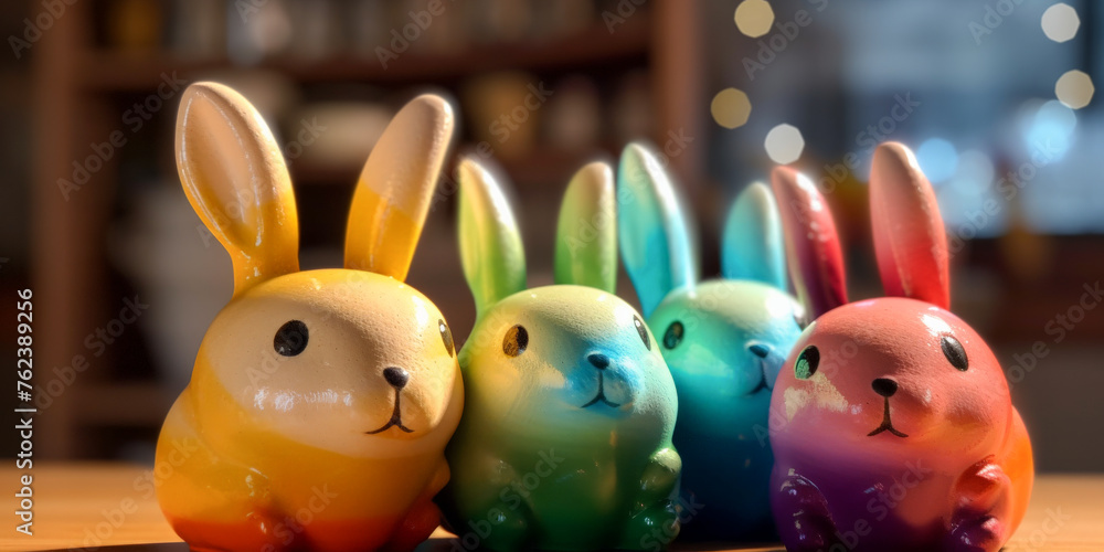 Bunny's Store group colorful figure 