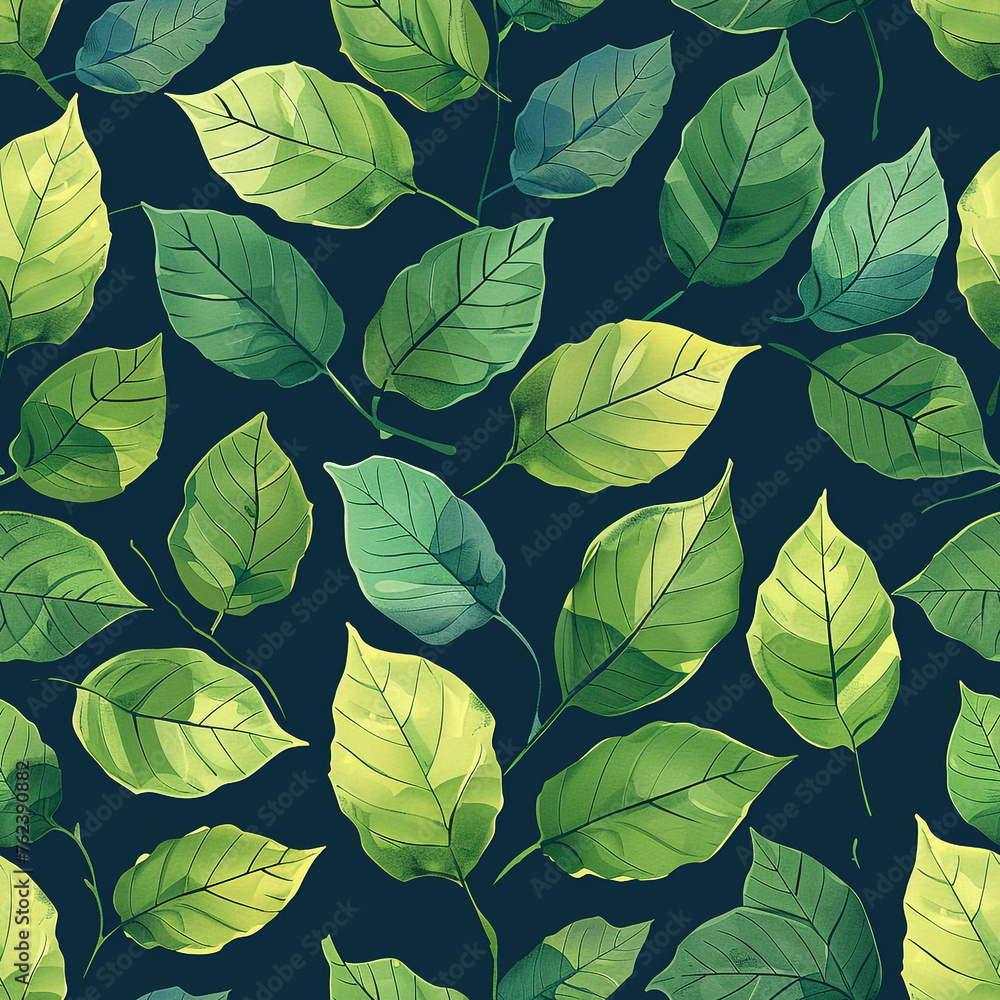 Tile pattern in the style of tree leaves with low density. Repeating patterns. Tile pattern in the style of tree leaves with low density. Repeating patterns.