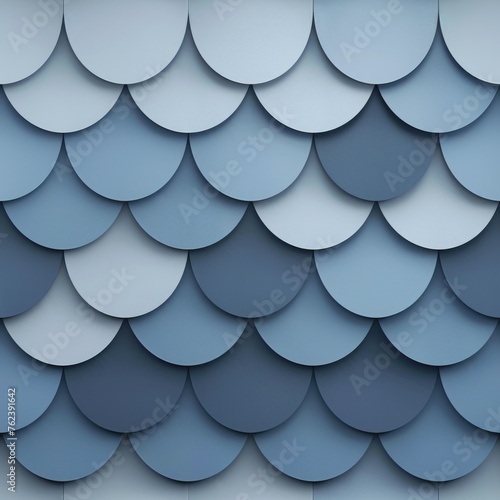 seamless abstract blue scales background. Chinese style. Business wallpaper. Dark blue.