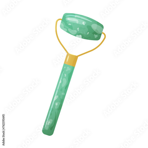 Face Roller Green Aventurine Stone
