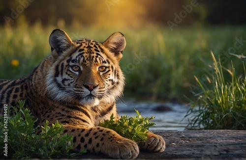 portrait of a tiger