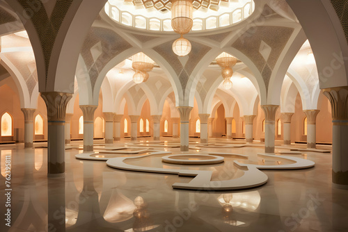 Sheikh Zayed Grand Mosque November 3, 2013 in Abu Dhabi, United Arab Emirates. It is the largest mosque in UAE.